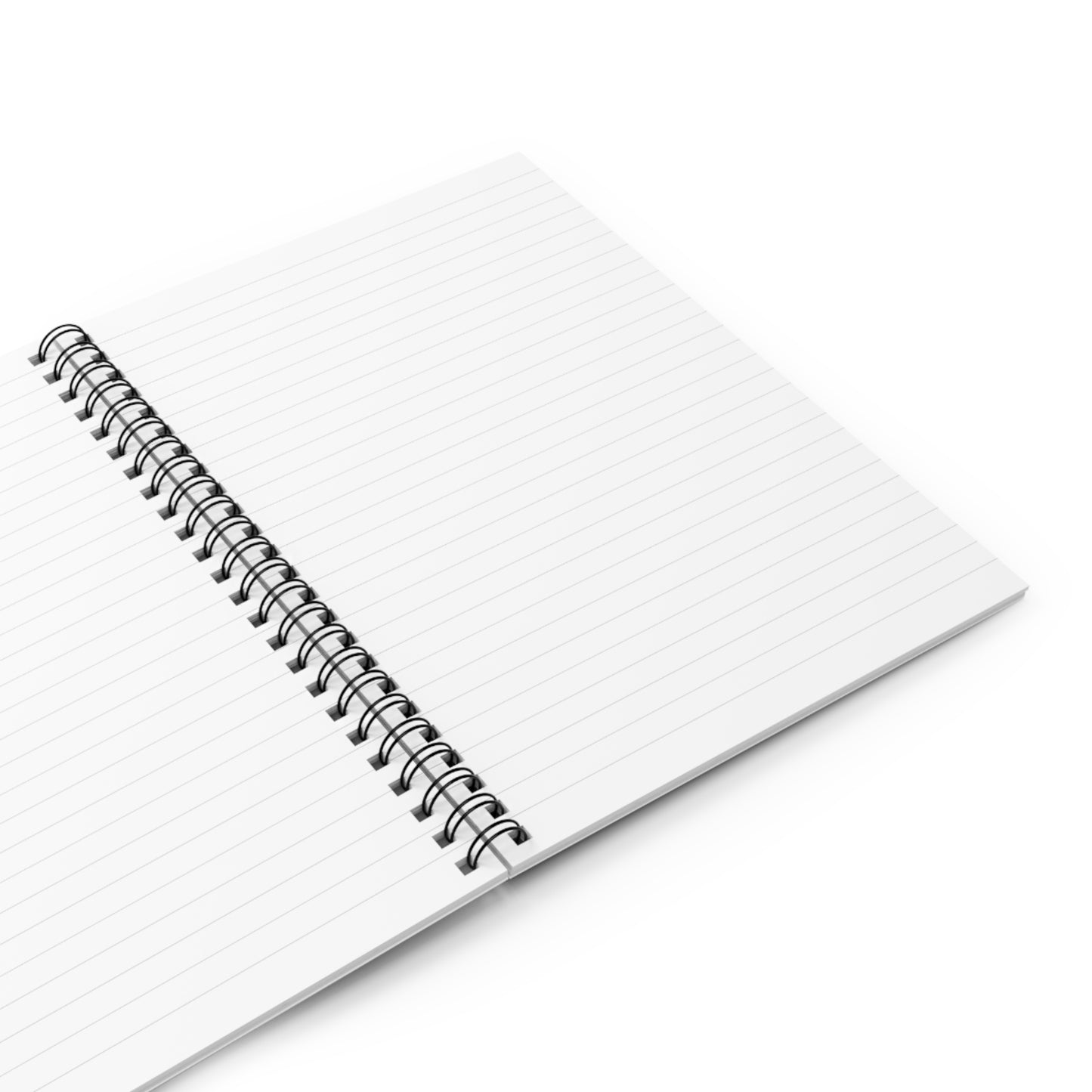 Motivational Spiral Notebook - Never Give Up, Black Bear Design, Journal, Back to School, Gift for Students, Note-taking