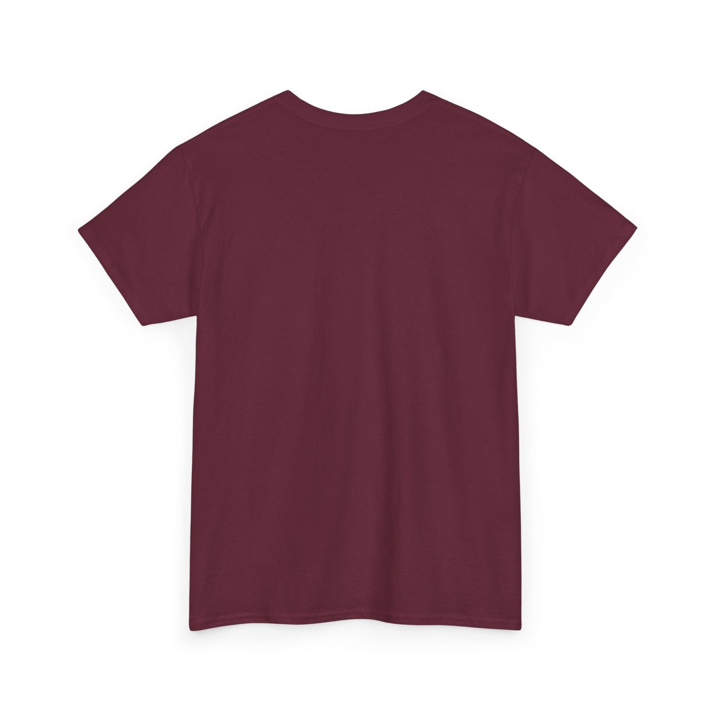 Warning Graphic Unisex Heavy Cotton Tee - Stylish Bear Design