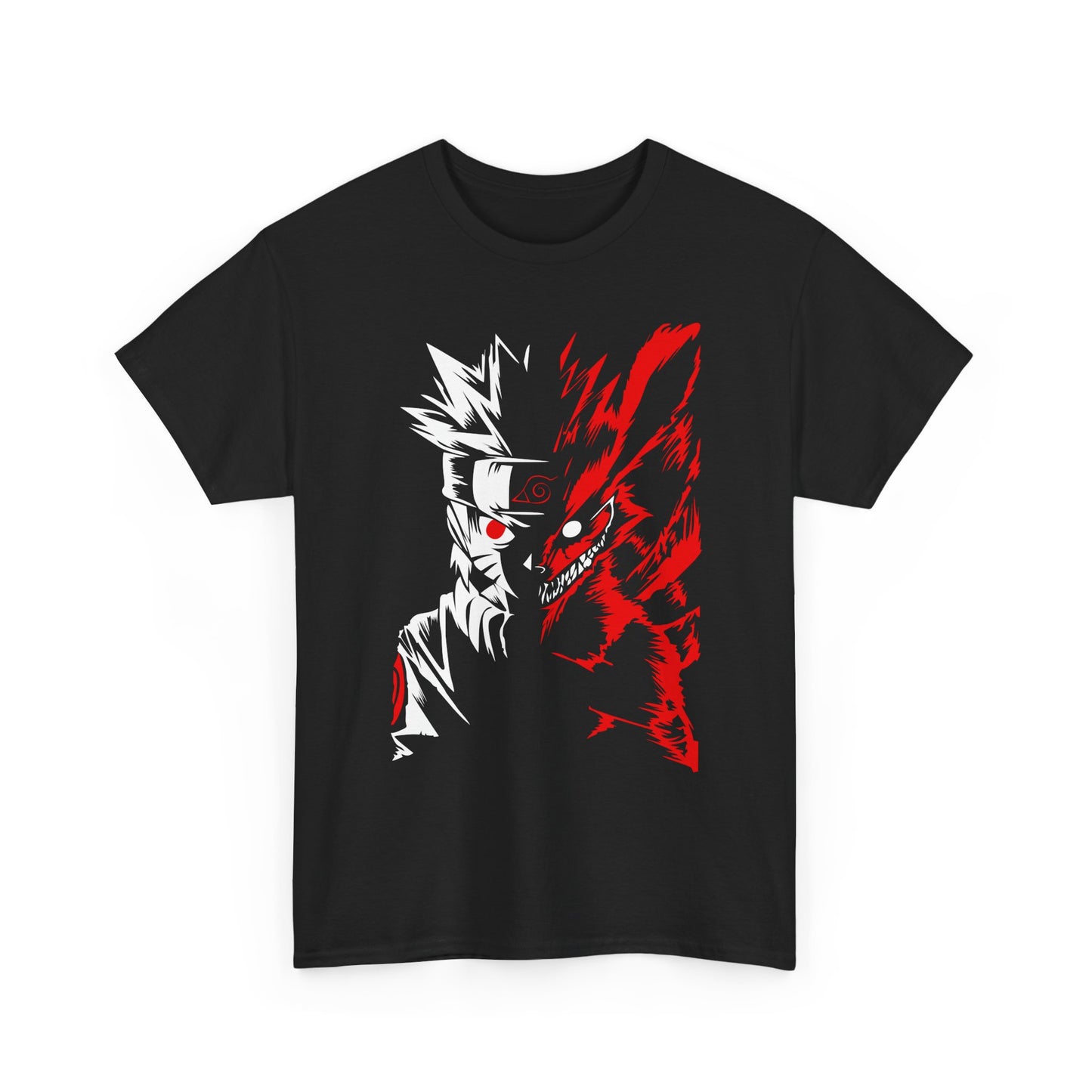 Kakashi vs. Itachi Unisex Heavy Cotton Tee - Anime Graphic Tee for Fans