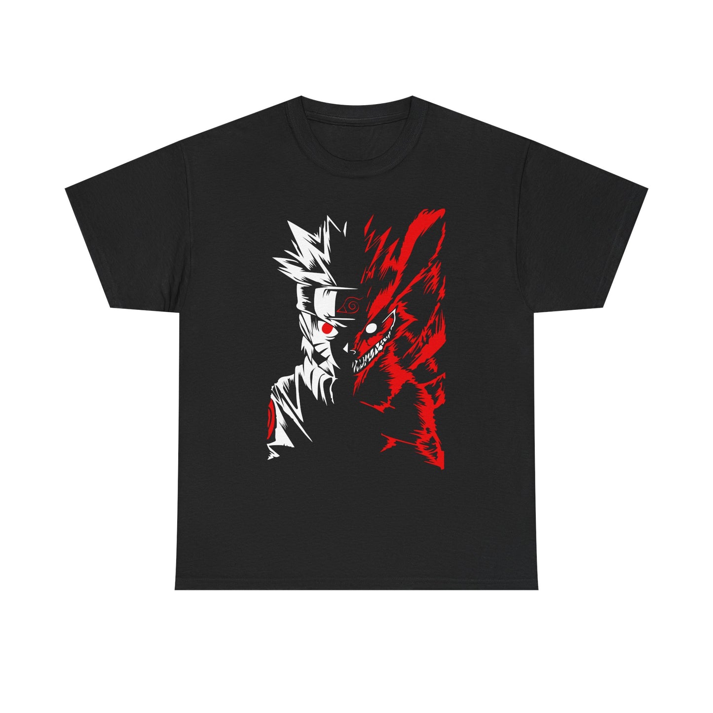 Kakashi vs. Itachi Unisex Heavy Cotton Tee - Anime Graphic Tee for Fans