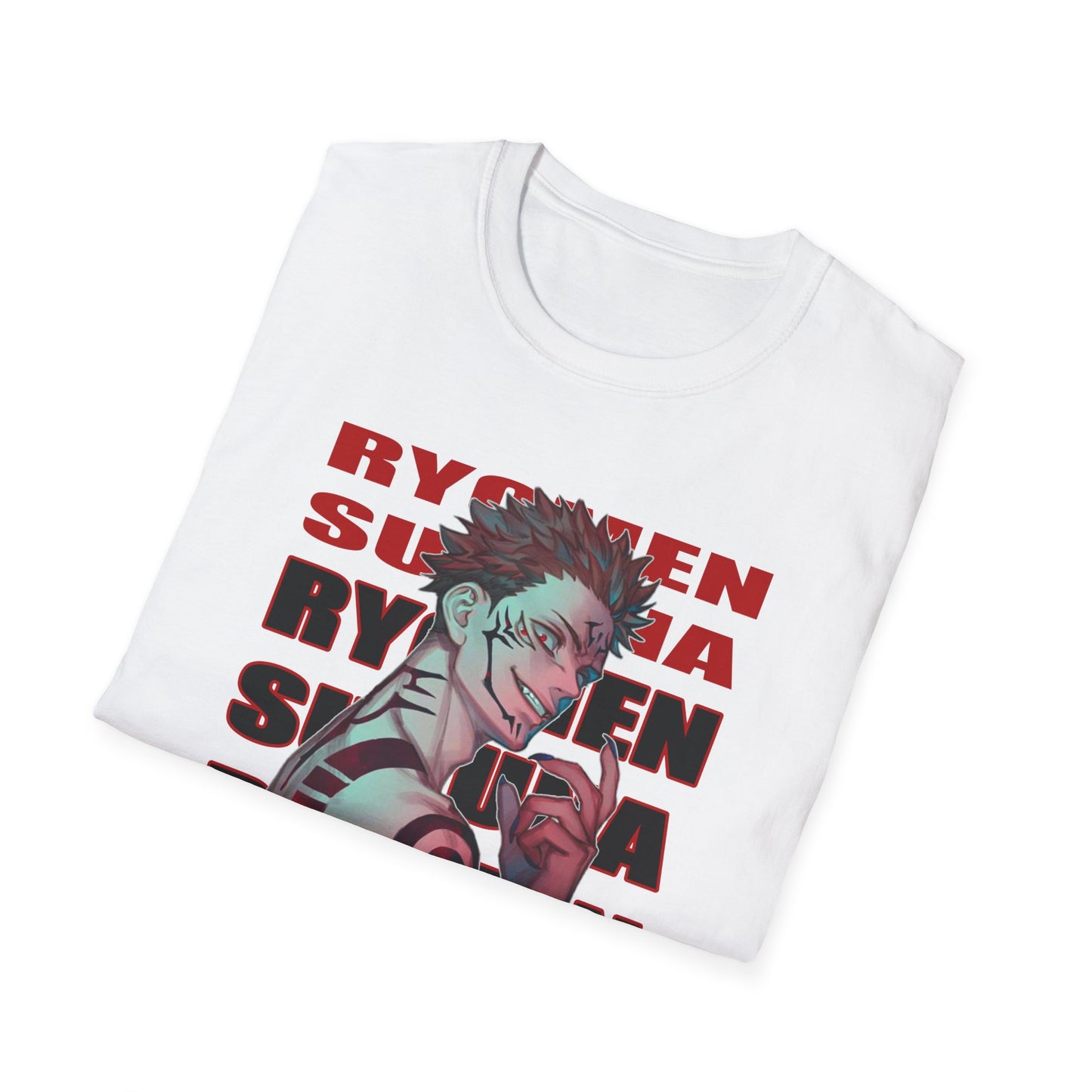 Unisex Anime Graphic Tee - Ryomen Sukuna, Japanimation Shirt, Gift for Fans, Cosplay Merchandise, Stylish Casual Wear
