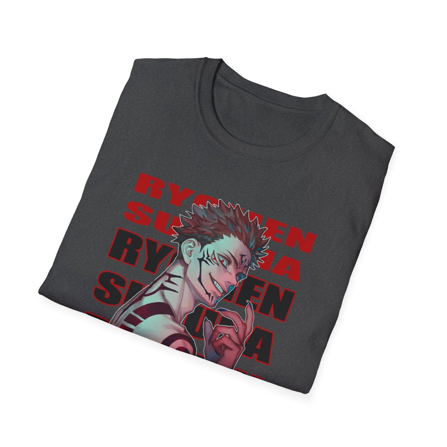Unisex Anime Graphic Tee - Ryomen Sukuna, Japanimation Shirt, Gift for Fans, Cosplay Merchandise, Stylish Casual Wear